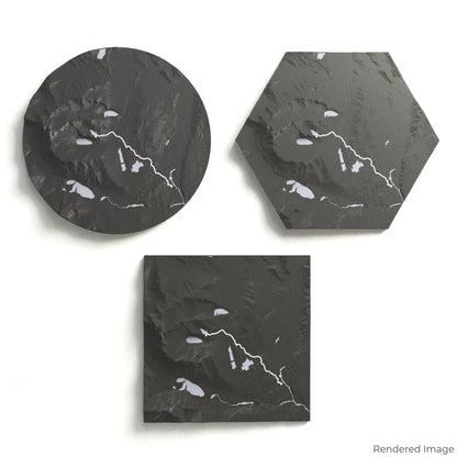 Laguna de los Tres 3D Map