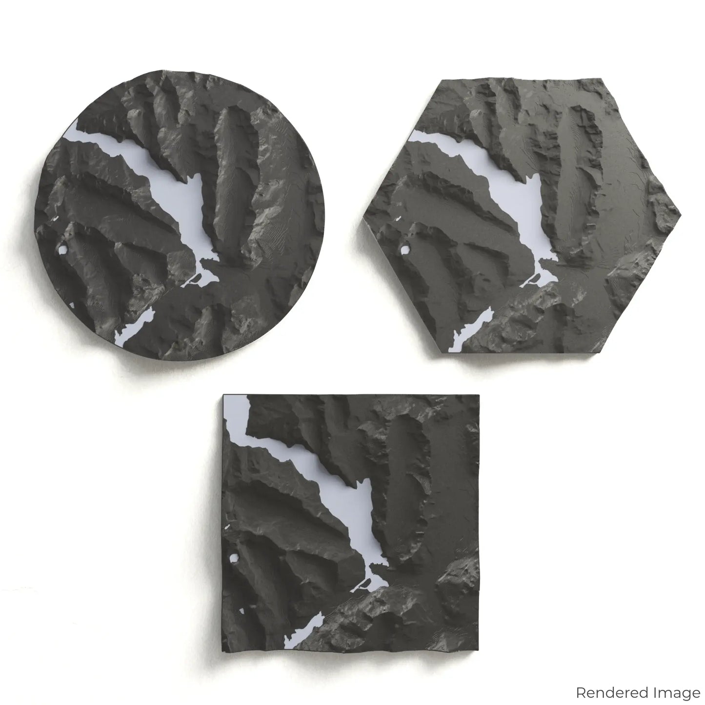 Milford Sound 3D-Karte
