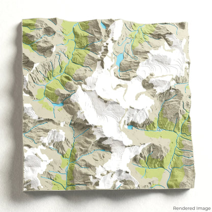 Mount Aspiring / Tititea 3D Map