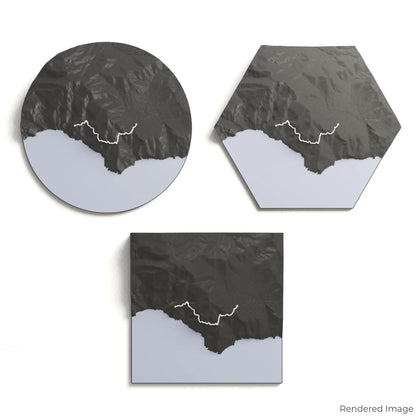 Path of the Gods 3D Map