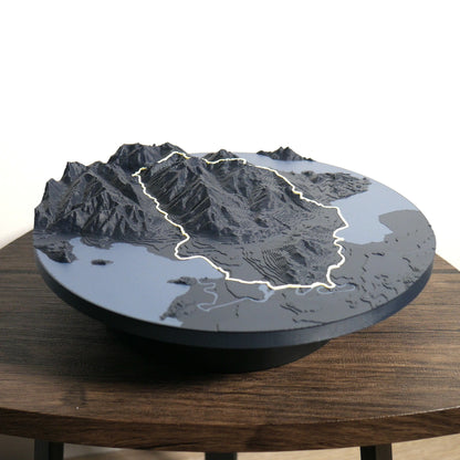 Kepler Track 3D-Karte