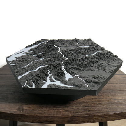 West Highland Way 3D-Karte