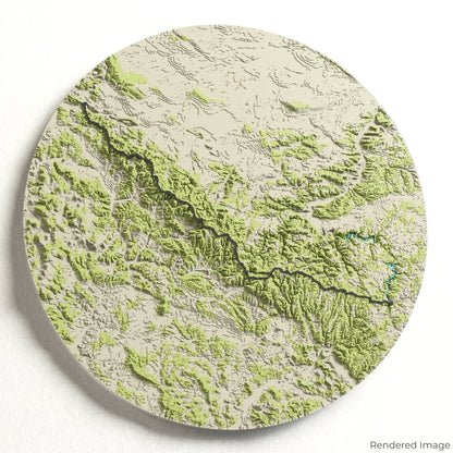 Rennsteig 3D Map