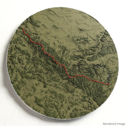 Rennsteig 3D Map