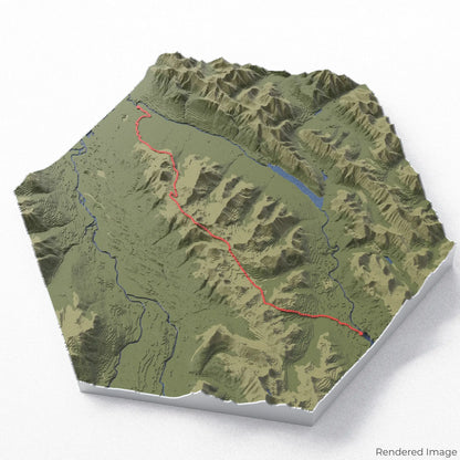 Skyline Trail 3D Map
