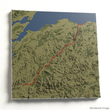 Speyside Way 3D Map