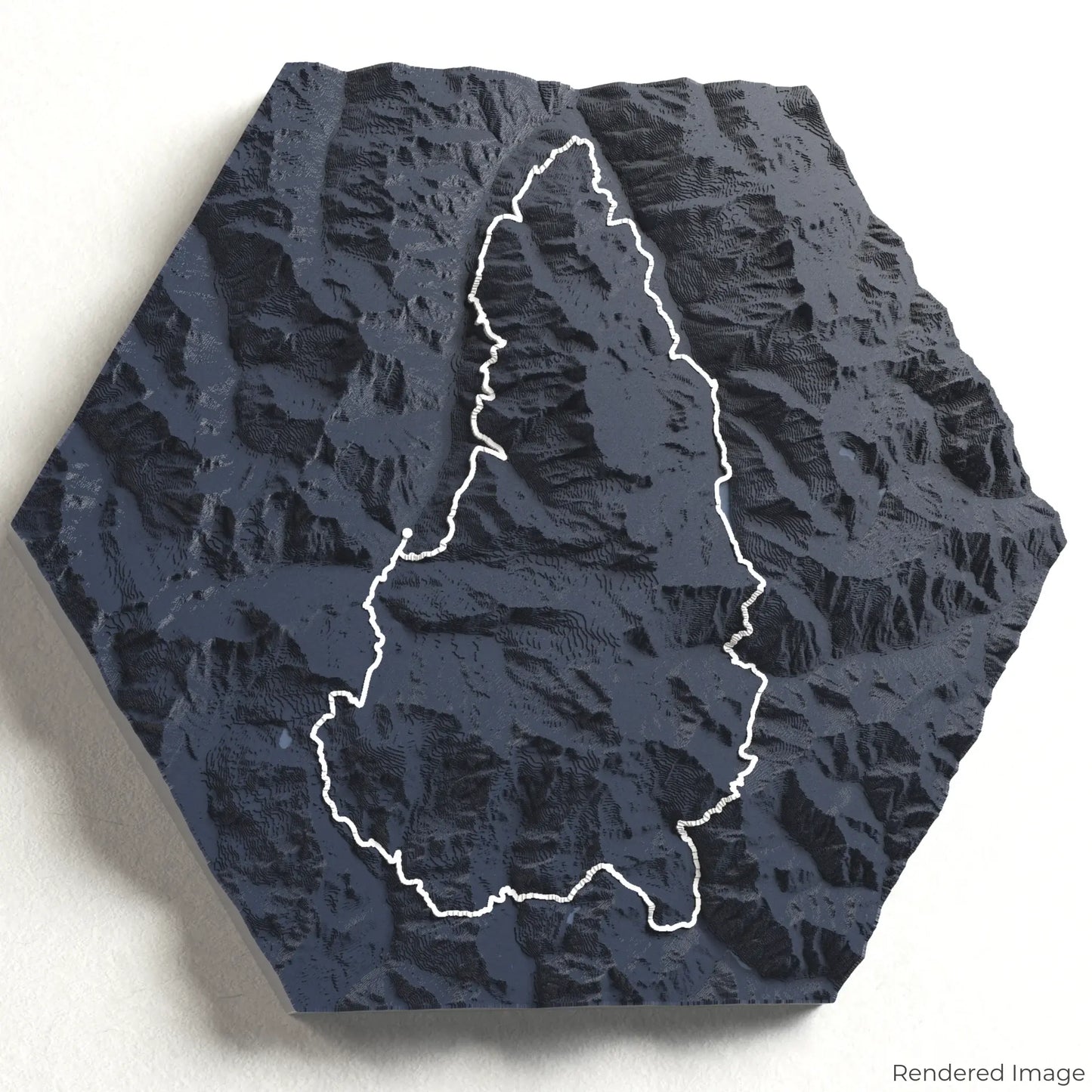 Tour Monte Rosa 3D Map