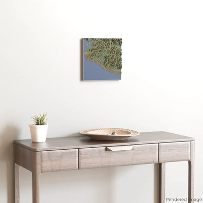 West Coast Trail 3D Map